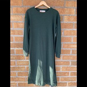 Free people high side slit sweater dress small